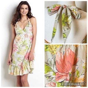 Tommy Bahama Floral Dress - Pink, Green, Yellow